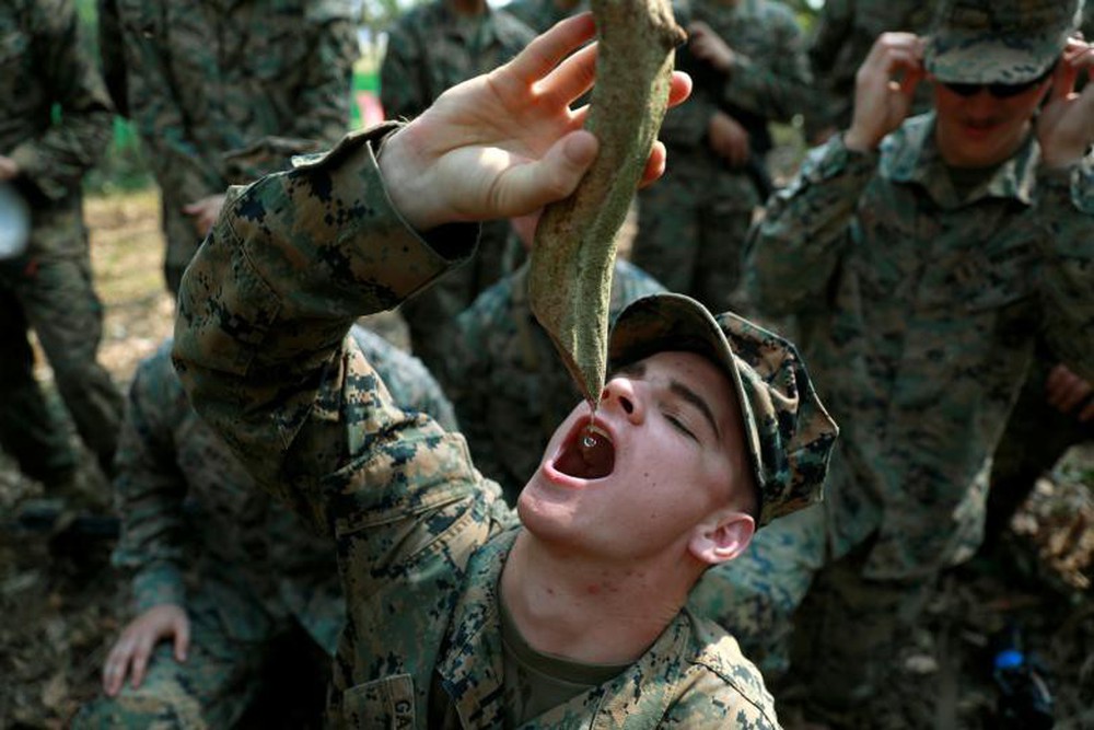 Lính Mỹ uống máu rắn hổ mang, nhai bọ cạp sống để sinh tồn - Ảnh 10.