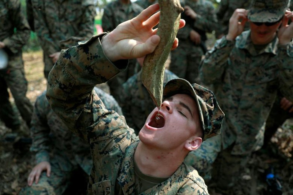 Lính Mỹ uống máu rắn hổ mang, nhai bọ cạp sống để sinh tồn - Ảnh 9.