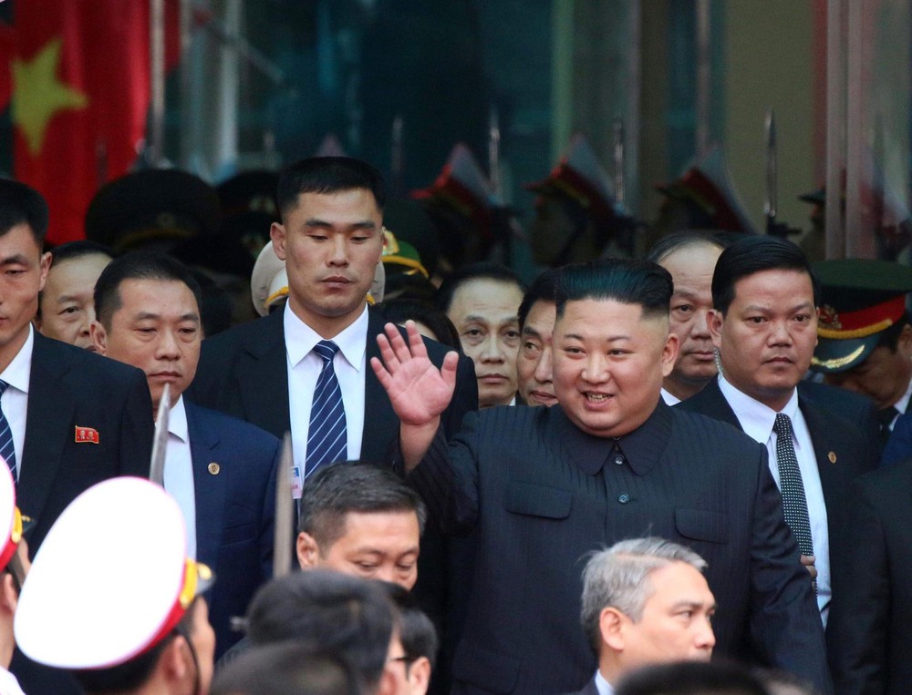 [ẢNH] Toàn cảnh buổi tiếp đón nhà lãnh đạo Triều Tiên Kim Jong Un tại ga Đồng Đăng - Ảnh 10.