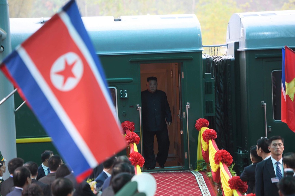 [ẢNH] Toàn cảnh buổi tiếp đón nhà lãnh đạo Triều Tiên Kim Jong Un tại ga Đồng Đăng - Ảnh 7.
