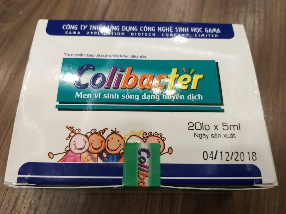 Men tiêu hóa Colibacter có dị vật, doanh nghiệp nói không trực tiếp bán ra thị trường - Ảnh 1.