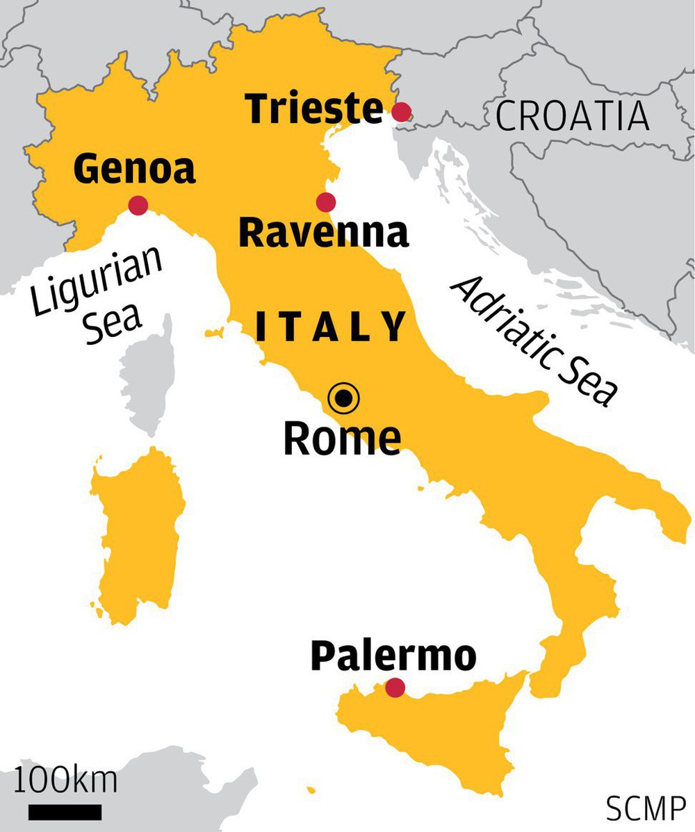 Italia có thể mở cửa 4 cảng biển từ Bắc chí Nam cho Trung Quốc - Ảnh 1.