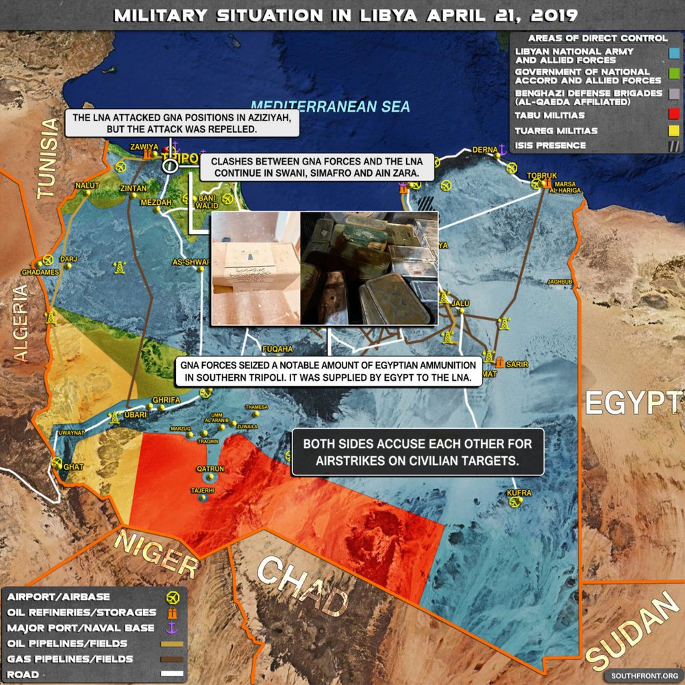Chiến sự Libya nóng - Cánh quân miền Tây của LNA kéo về Thủ Đô, sẵn sàng đánh hủy diệt Thủ đô - Ảnh 6.