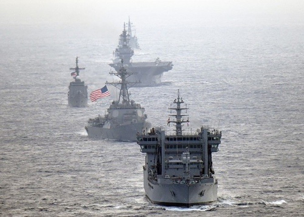 Hải quân Mỹ, Nhật, Ấn Độ và Philippines diễn tập trên Biển Đông thách thức yêu sách của Trung Quốc - Ảnh 4.