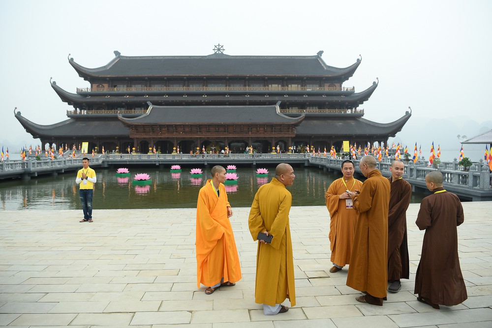 Hội trường sức chứa 3.000 người chùa Tam Chúc sẵn sàng cho giờ khai mạc Vesak - Ảnh 14.
