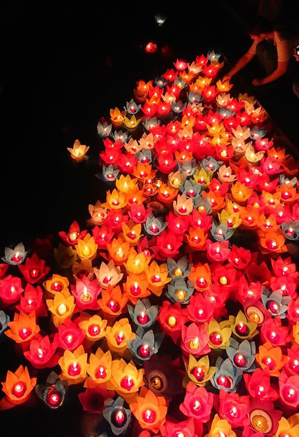 Lung linh đêm hội hoa đăng cầu cho thế giới hòa bình tại Đại lễ Phật Đản Vesak 2019 - Ảnh 13.