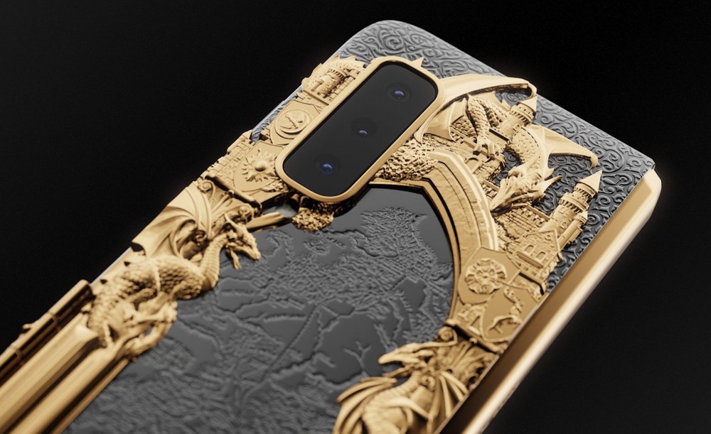 Chiêm ngưỡng Galaxy Fold dát vàng cho fan cuồng Game of Thrones: Vỏn vẹn 7 chiếc, đắt gần 200 triệu đồng - Ảnh 5.