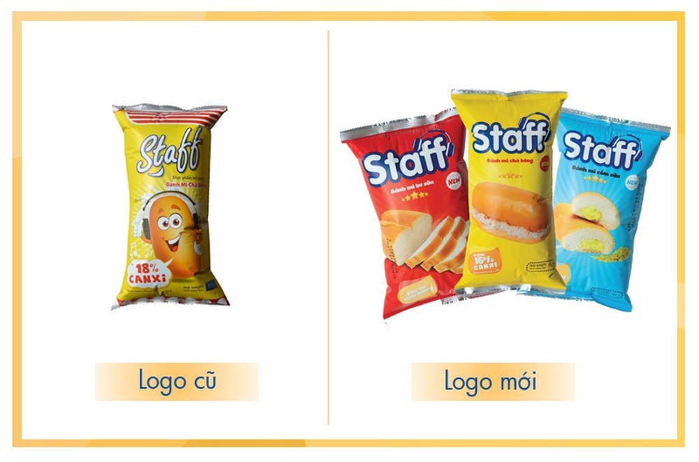 Lạ mà quen với diện mạo hoàn toàn mới của bánh mì Staff