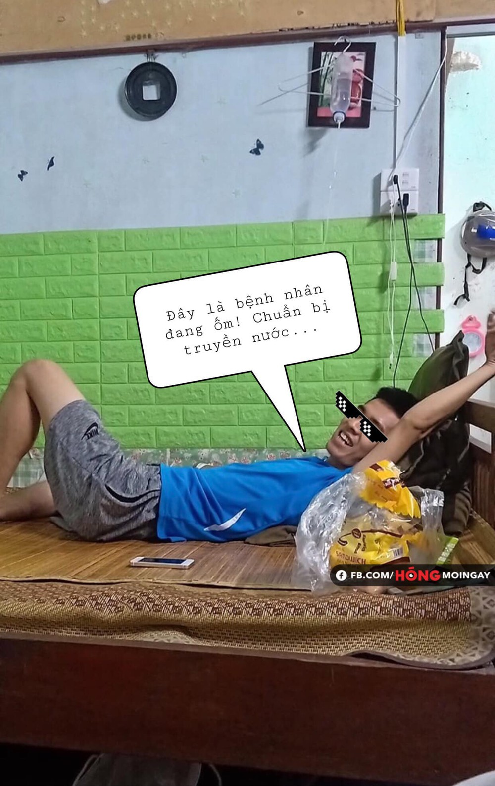 Lầy như lũ bạn thân cùng lớp đến thăm bệnh: Ăn uống ê chề, bỏ rơi đứa ốm nằm một góc bơ vơ nhìn bất lực! - Ảnh 2.