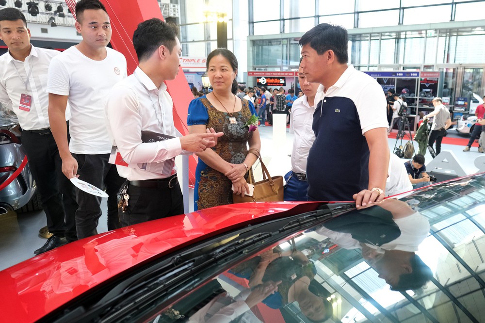 Loạt “bom tấn” Vinfast, Mitsubishi, Triumph hội tụ tại Vietnam AutoExpo 2019 - Ảnh 5.