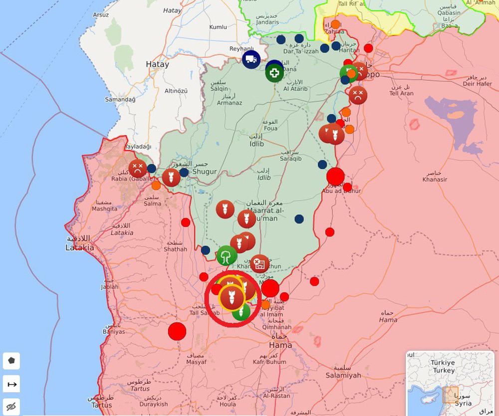 Phiến quân vừa đồng loạt tấn công tổng lực - Ngày căng thẳng của QĐ Syria - Ảnh 8.