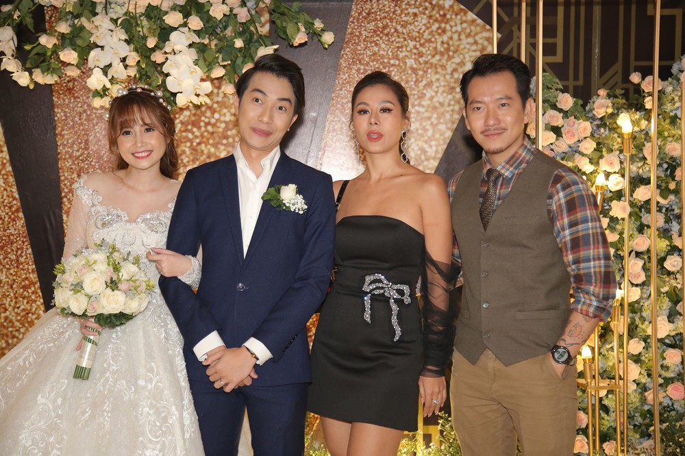 Cập nhật: Pewpew cùng bạn gái xuất hiện tại đám cưới Cris Phan - Mai Quỳnh Anh - Ảnh 6.