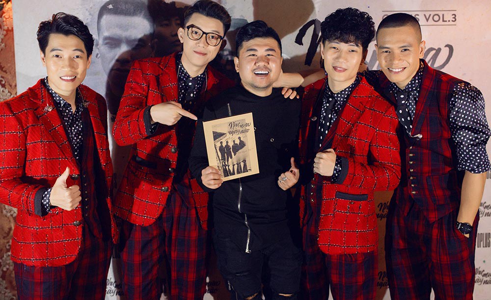 Diva Hồng Nhung mặc trẻ trung, gợi cảm đến chúc mừng nhóm Oplus ra mắt album mới - Ảnh 10.