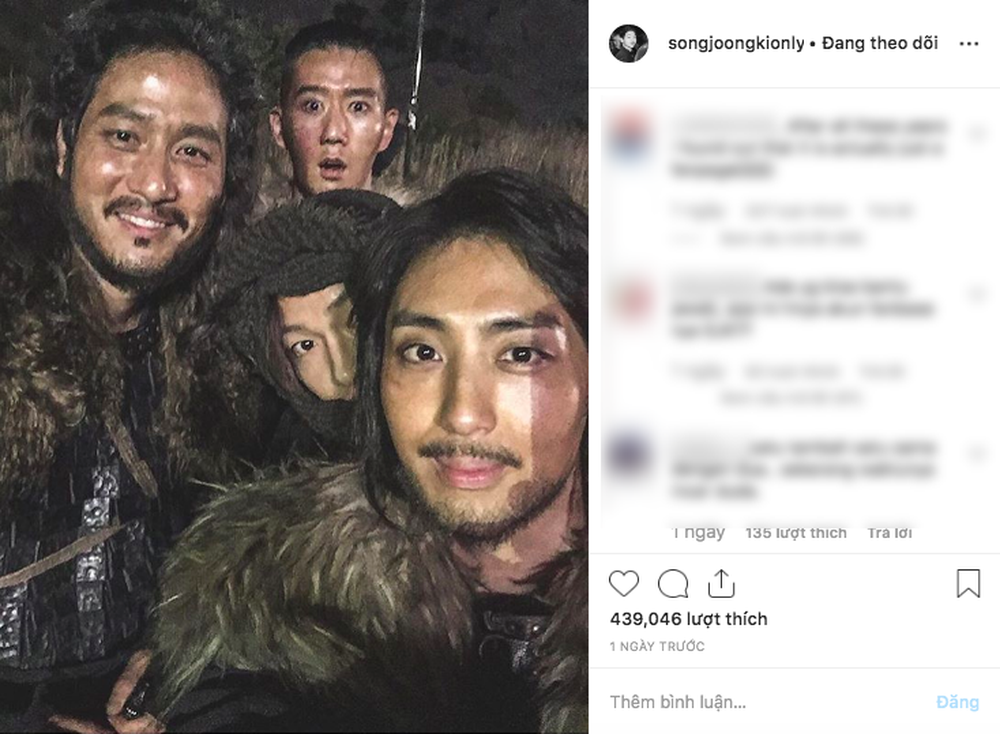 Náo loạn tin Song Joong Ki đăng ảnh vui vẻ lên Instagram 7 triệu follower giữa bão ly hôn, nhưng sự thật là gì? - Ảnh 1.