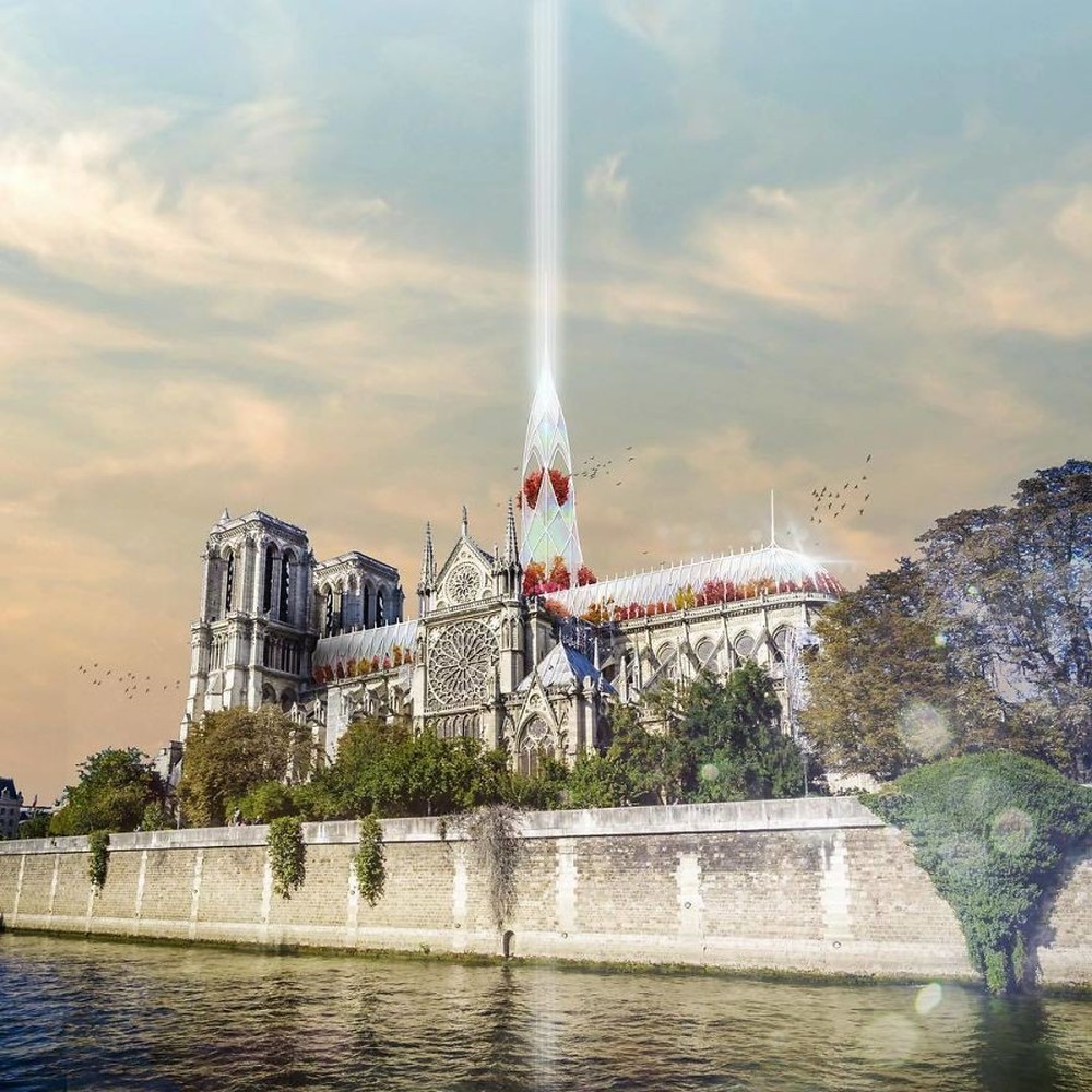 Đề xuất táo bạo của một công ty kiến trúc Việt trong việc khôi phục Nhà thờ Đức Bà - Ảnh 3.