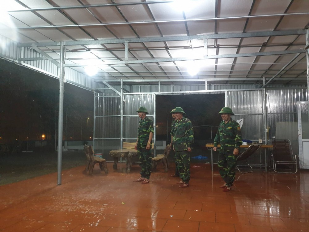 Bão số 3: Móng Cái - Quảng Ninh đang mưa rất to, cây cối bật gốc, đổ rạp trên đường - Ảnh 5.