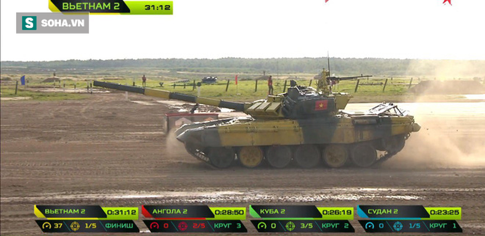 Tuyệt vời kíp xe tăng Việt Nam 2 đứng đầu bảng, chính thức phá kỷ lục - Xe tăng Cuba và Angola bị hỏng - Ảnh 10.