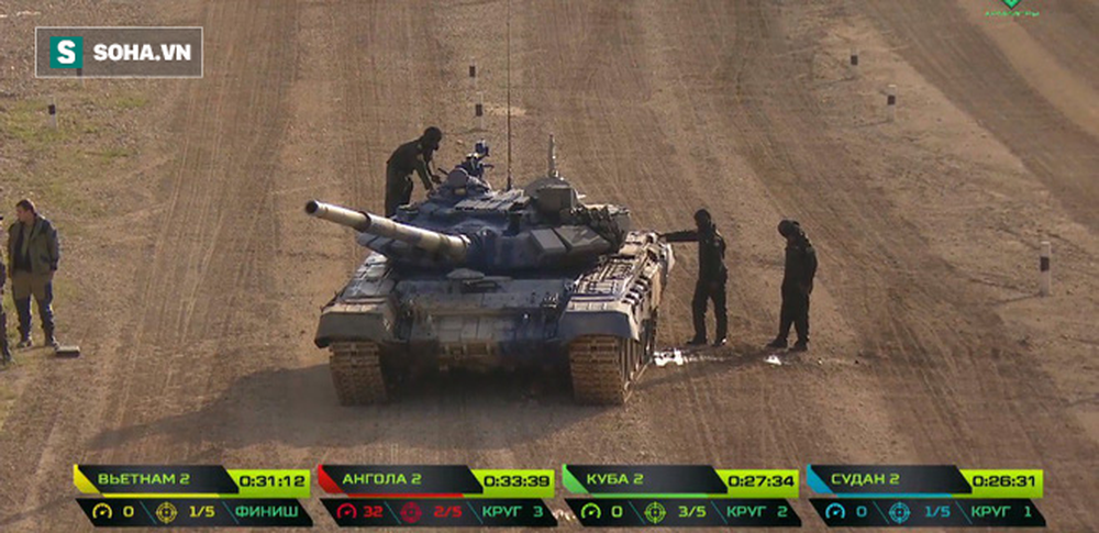 Tuyệt vời kíp xe tăng Việt Nam 2 đứng đầu bảng, chính thức phá kỷ lục - Xe tăng Cuba và Angola bị hỏng - Ảnh 6.