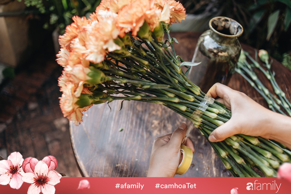 Vừa dễ cắm lại vừa đẹp, hoa cẩm chướng chính là loại hoa không thể thiếu trong ngày Tết - Ảnh 13.