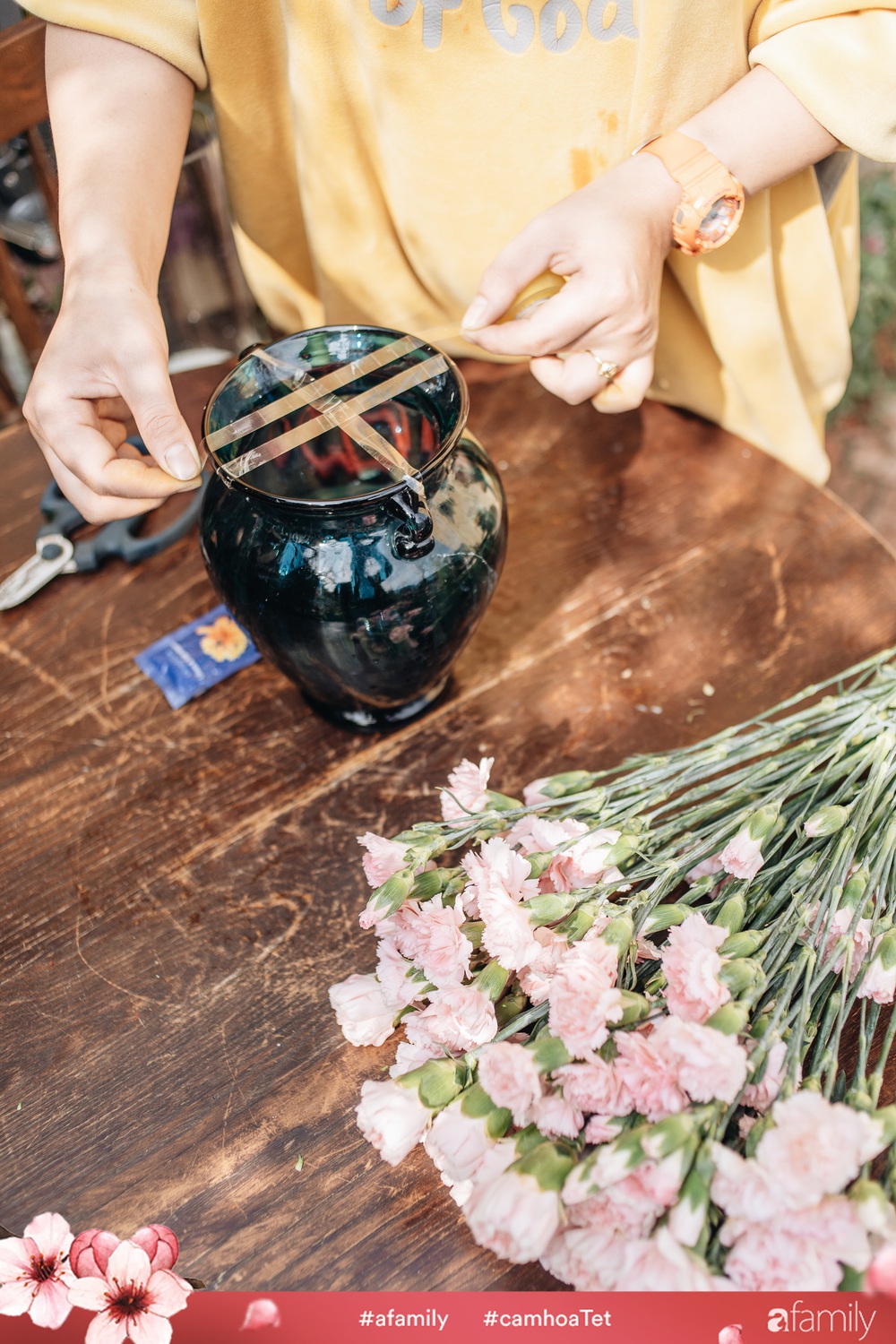 Vừa dễ cắm lại vừa đẹp, hoa cẩm chướng chính là loại hoa không thể thiếu trong ngày Tết - Ảnh 22.
