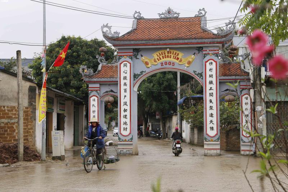 Người dân Đồng Tâm trưng đào, quất hối hả chuẩn bị đón Tết - Ảnh 1.