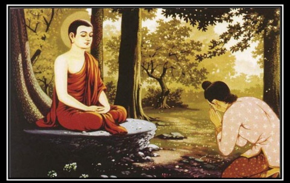 Muốn bố được lên cõi Trời, con trai đến tìm Đức Phật rồi được Ngài bảo ra chợ mua 2 thứ - Ảnh 1.