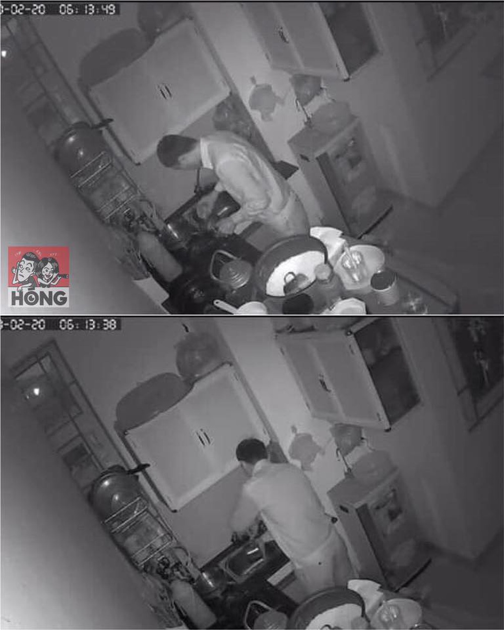 Xem camera an ninh thấy chồng mò mẫm một mình dưới bếp, biết lý do vợ không khỏi cay mắt - Ảnh 1.