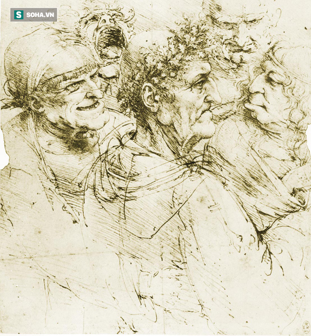 Giải mã bí ẩn trong những bức họa xấu xí trong sổ tay của Leonardo da Vinci - Ảnh 1.