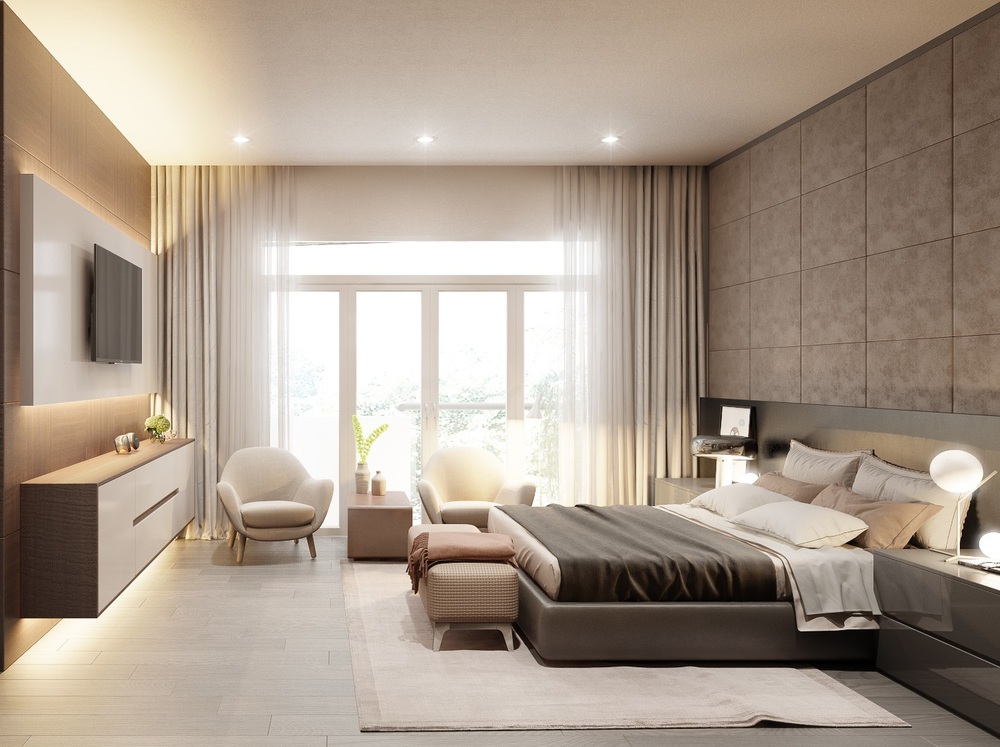 Tư vấn thiết kế thêm 1 phòng ngủ trong căn hộ 54m² với mức chi phí là 15 triệu theo yêu cầu của gia chủ - Ảnh 6.