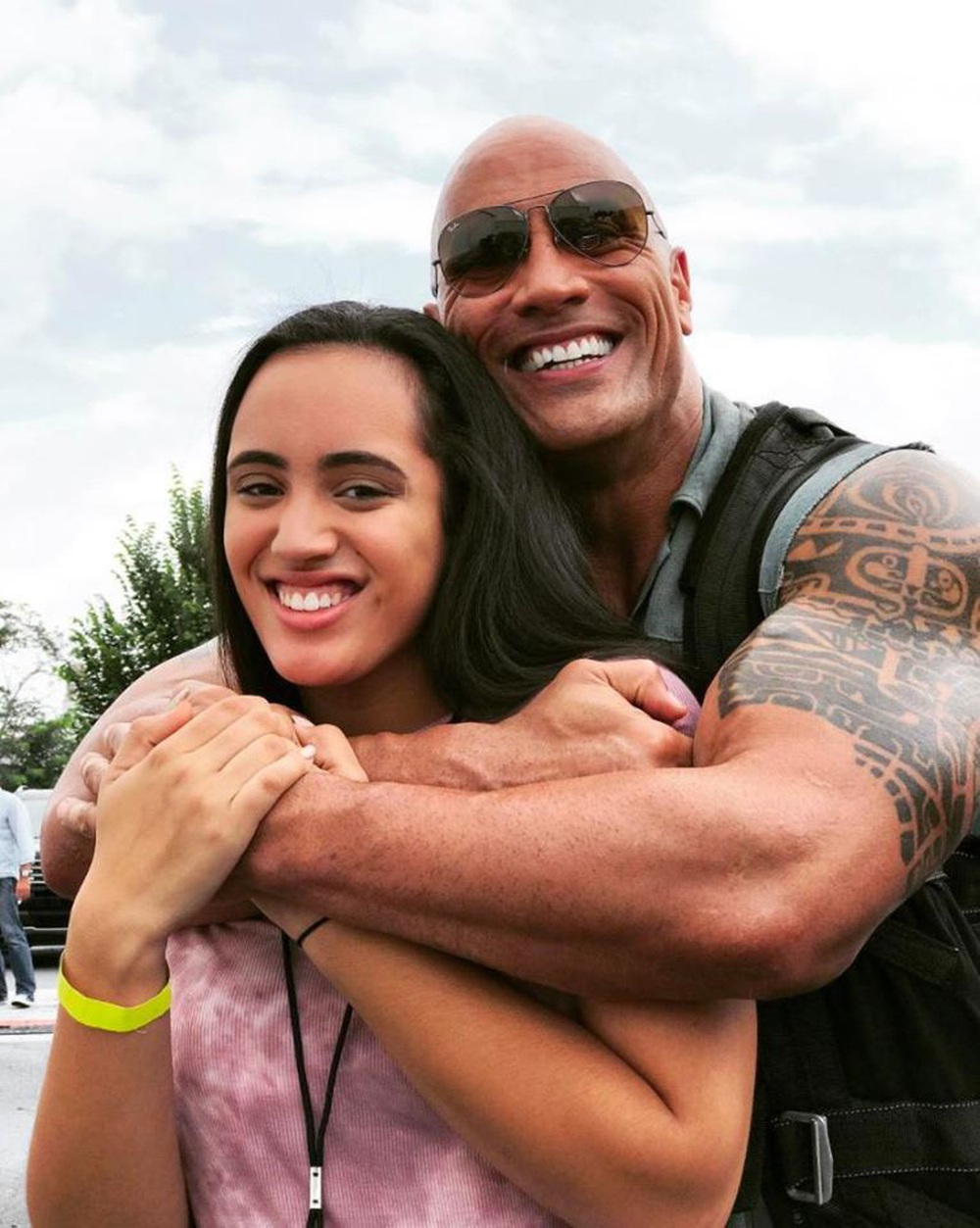 The Rock: The Hollywood giant and the small moments of surprise in front of his wife and children - Photo 3.