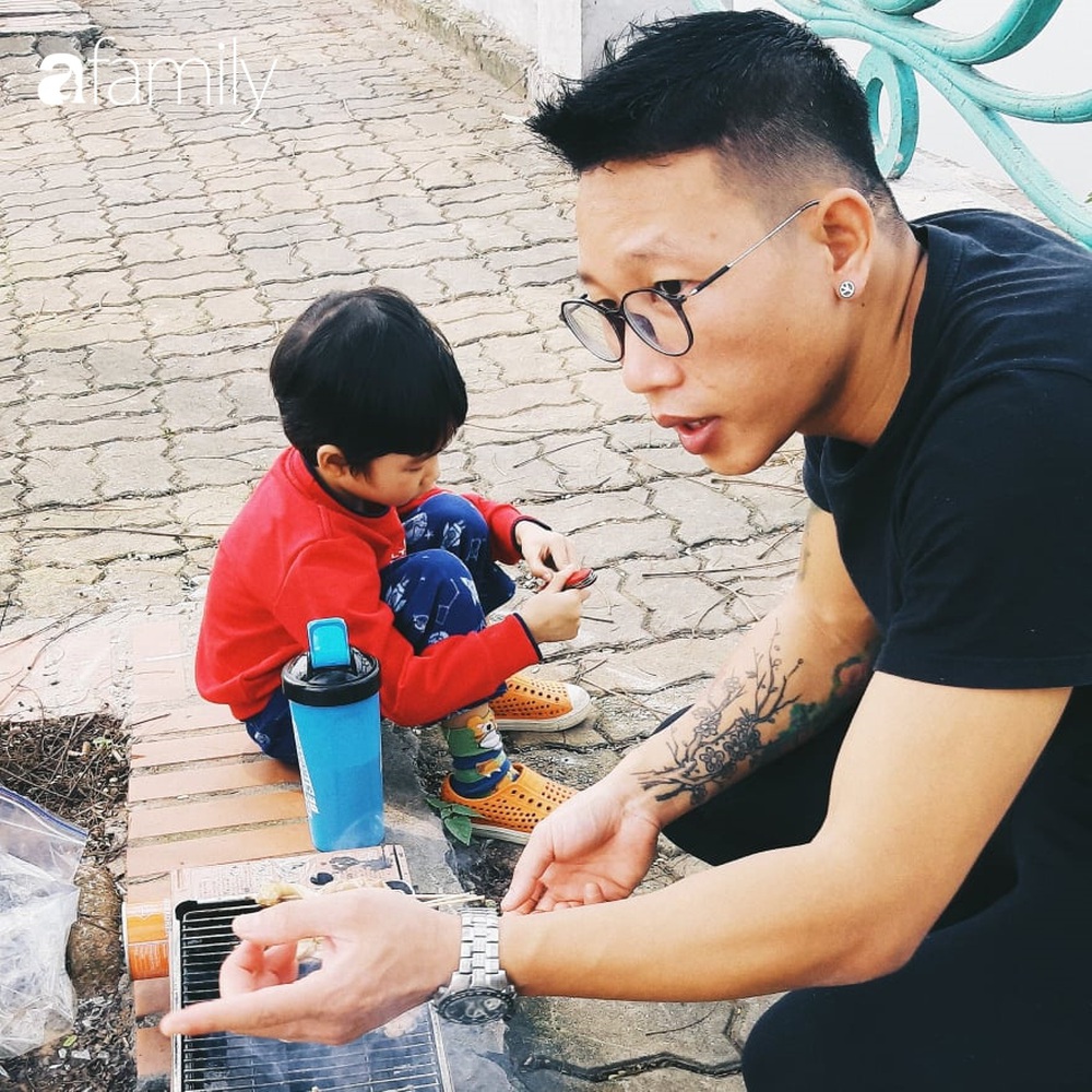 Nghỉ dịch quá lâu, ông bố đầu bếp sắp cạn chiêu để làm con bận rộn thì nghĩ ra trò gắp hạt thanh long, nhìn thành quả ai cũng trầm trồ - Ảnh 13.
