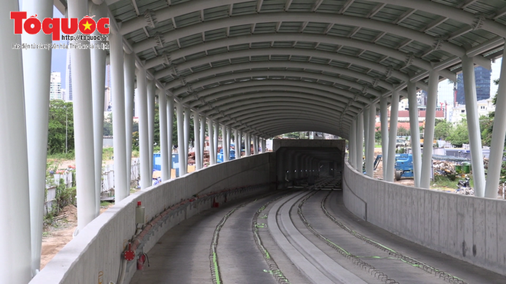 Toàn cảnh nhà ga Metro Ba Son, TP HCM sắp được hoàn thành - Ảnh 5.