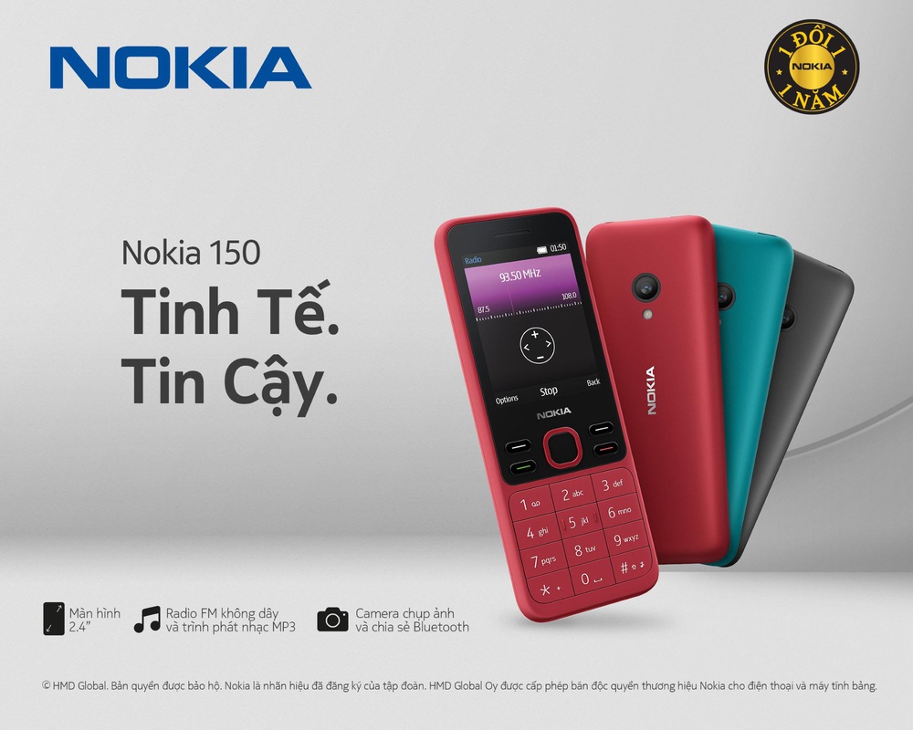 Chiếc điện thoại giá cả phải chăng nhất, pin kéo dài hàng tuần của Nokia  - Ảnh 1.