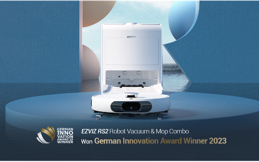 Robot hút bụi lau nhà mới nhất của EZVIZ thắng giải thưởng Đức 2023