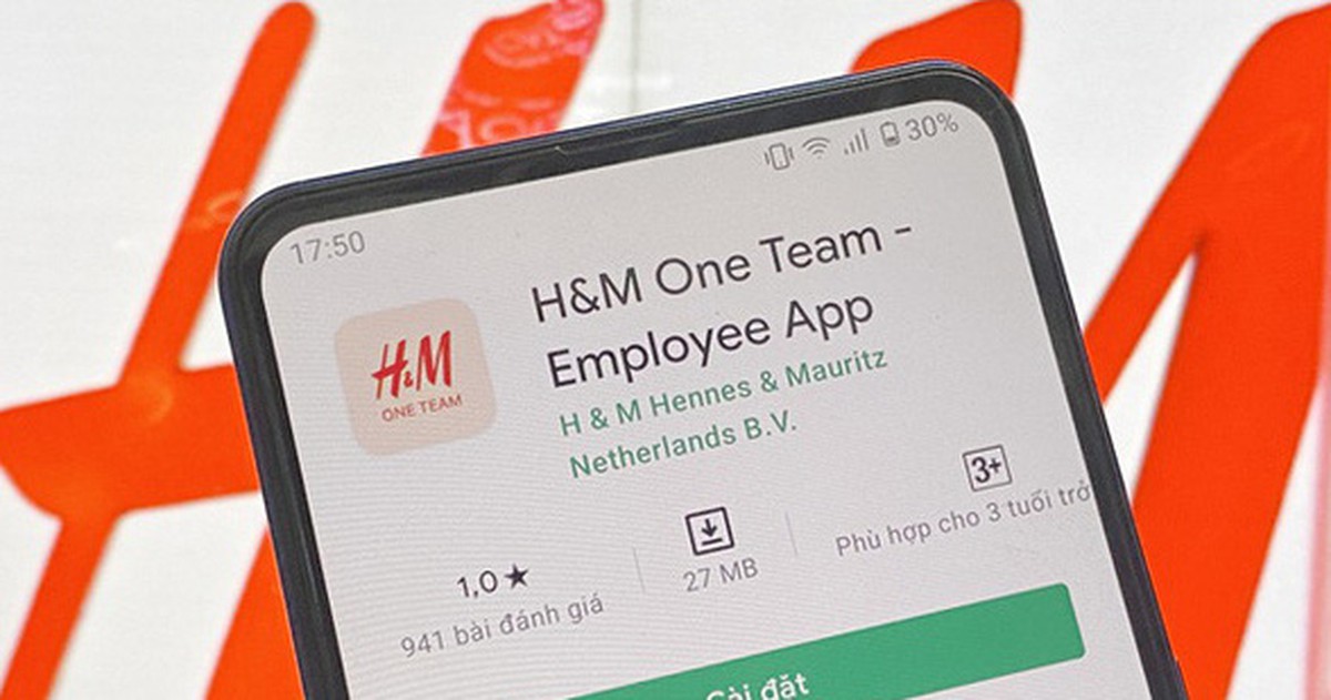 Ứng dụng H&M nhận bão 1 sao từ cộng đồng mạng Việt Nam