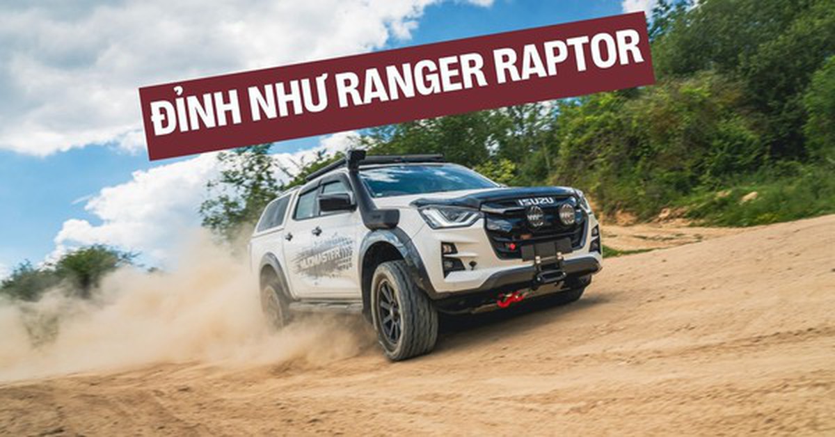 Isuzu D-Max thêm bản không thua kém Ford Ranger Raptor, khách Việt có ...