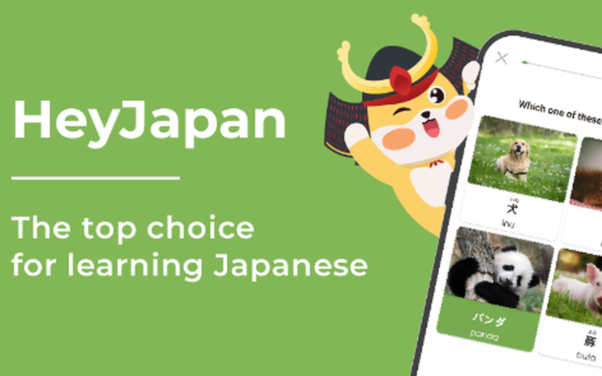 HeyJapan - Ứng dụng học tiếng Nhật chuyên sâu với phương pháp mới độc đáo