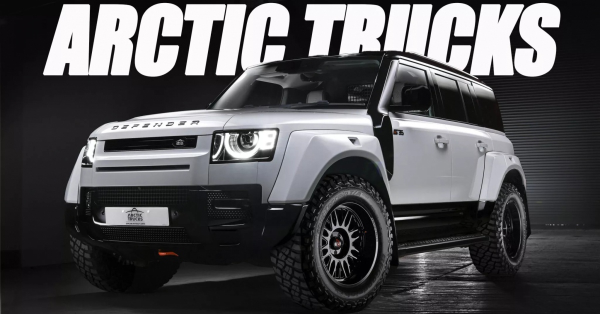 Chiêm ngưỡng Land Rover Defender độ Arctic Trucks