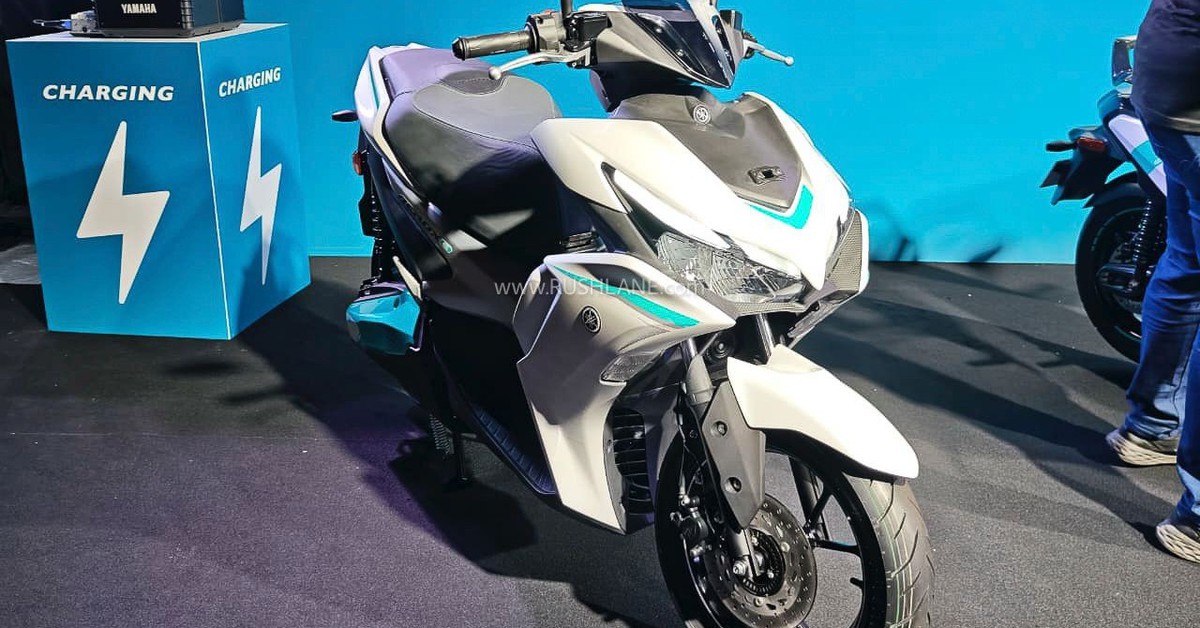 Cận cảnh Yamaha NVX phiên bản chạy điện