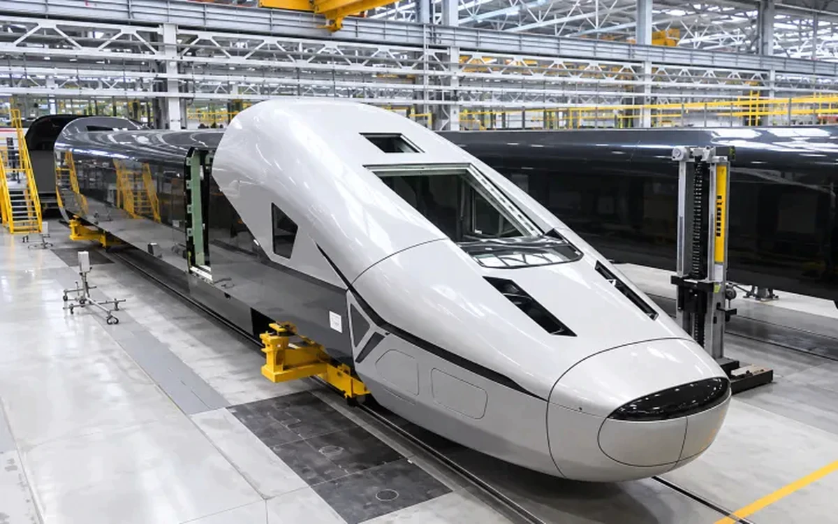 28.000 công nhân ngày đêm tạo hình, tàu cao tốc 400 km/h của Nga lộ diện: Nắm giữ công nghệ không một ai có được