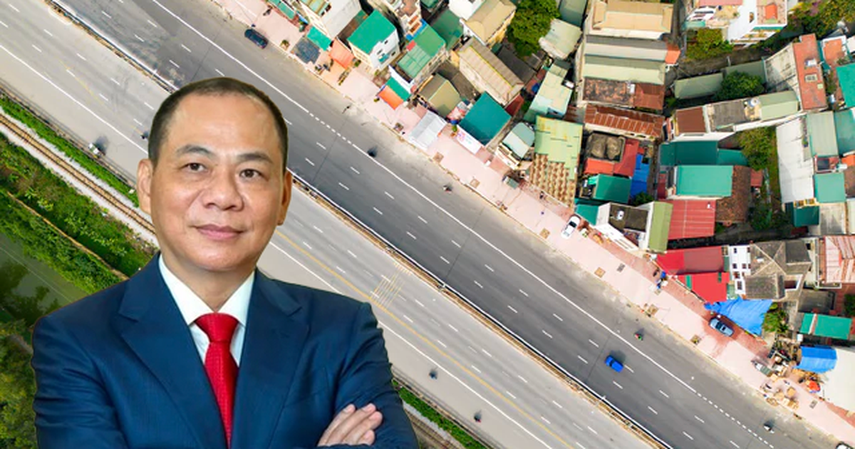Chuyển động mới nhất về tuyến đường 6 tỷ USD, rộng gấp 2 lần đường băng sân bay, đi qua loạt đại đô thị, kết nối trực tiếp tới sân vận động lớn nhất thế giới của Vingroup