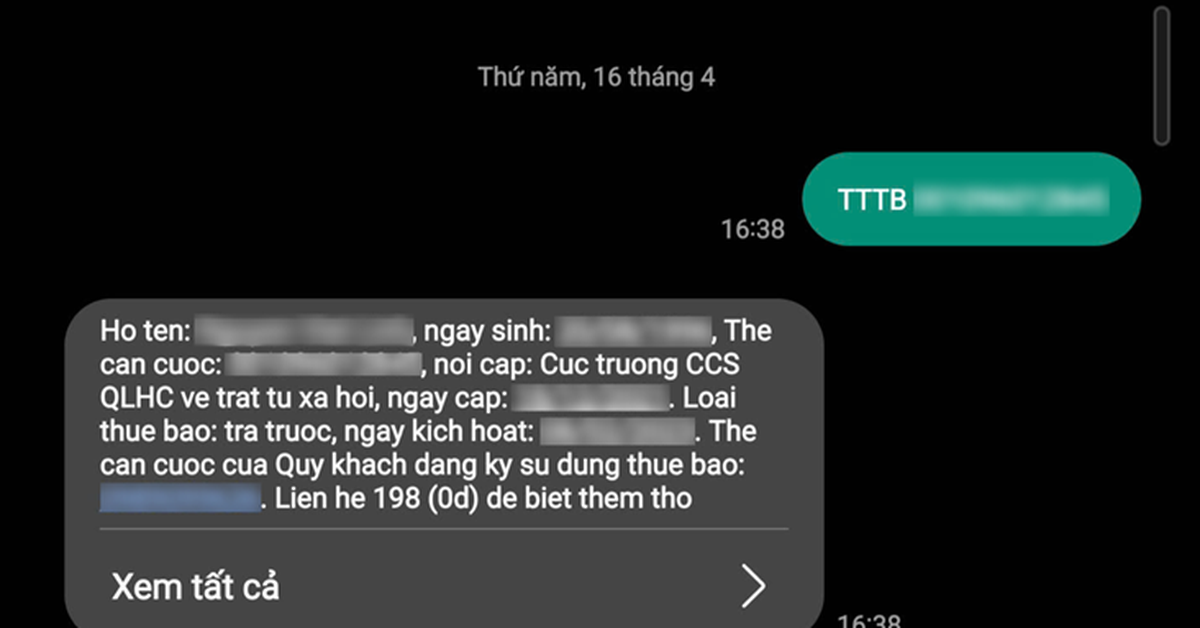 Công an cảnh báo nóng tới tất cả người nhận được tin nhắn như sau