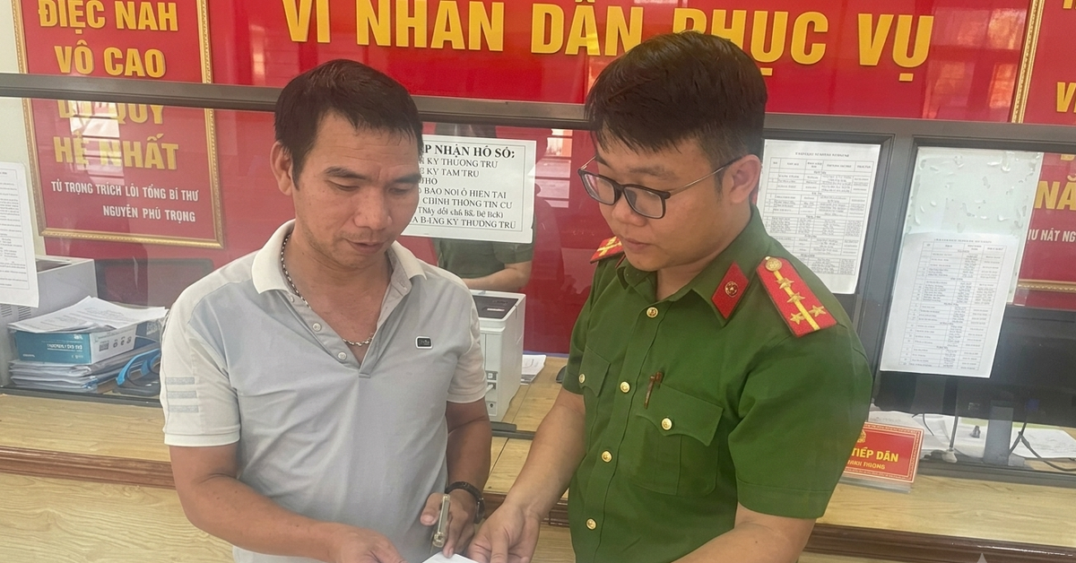 Hoàng Đăng Thúy SN 1969 chuyển khoản 220.000.000 đồng vào tài khoản của Phạm Văn Định SN 1982: Công an rà soát giao dịch