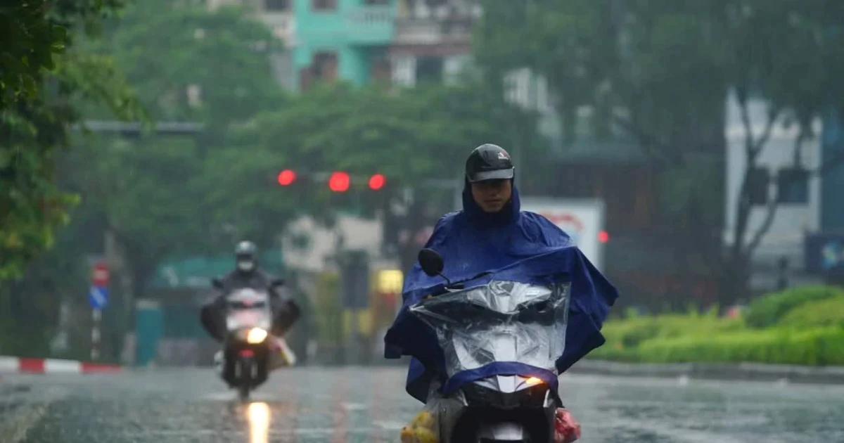 Gió mùa đông bắc sắp về, miền Bắc mưa rất to