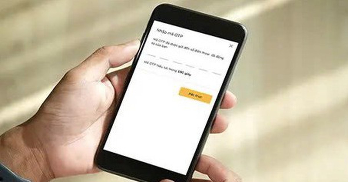 Tại sao không nên nhận mã OTP qua tin nhắn SMS?