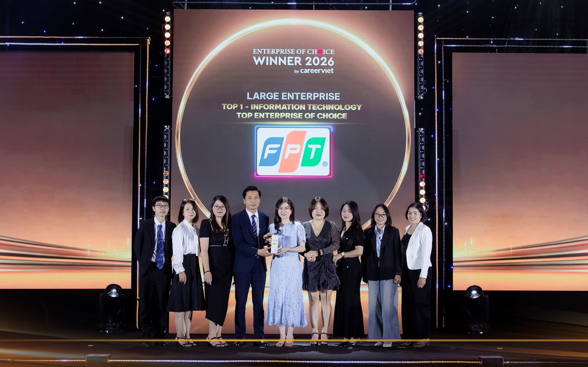 FPT được vinh danh ở hai hạng mục tại giải thưởng về thương hiệu tuyển dụng Enterprise of Choice 2026