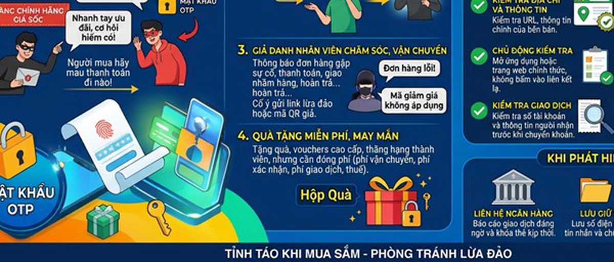 “Sale 90%”, “xả kho”, “voucher độc quyền”, “hàng chính hãng giá sốc”, “chỉ áp dụng trong hôm nay” và những cái bẫy cần cảnh giác