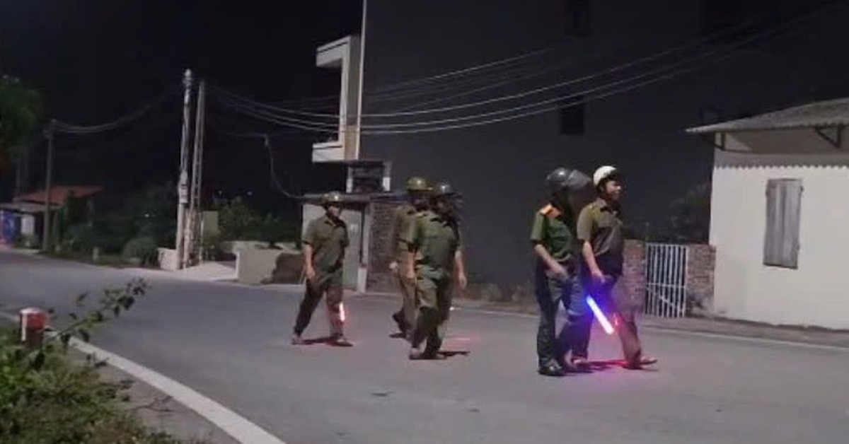 Công an tuần tra, kiểm soát, kiểm tra hành chính lúc 1 giờ sáng