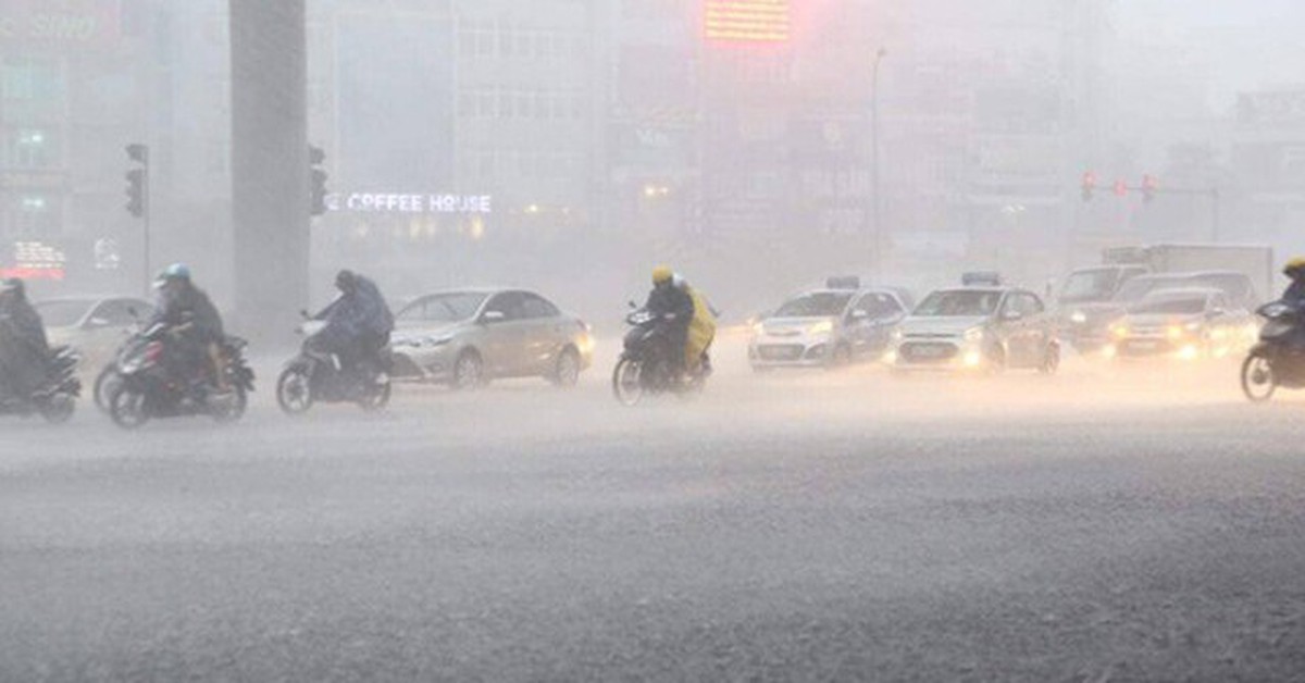Nhiều nơi sắp có mưa to trong 3 ngày liên tiếp
