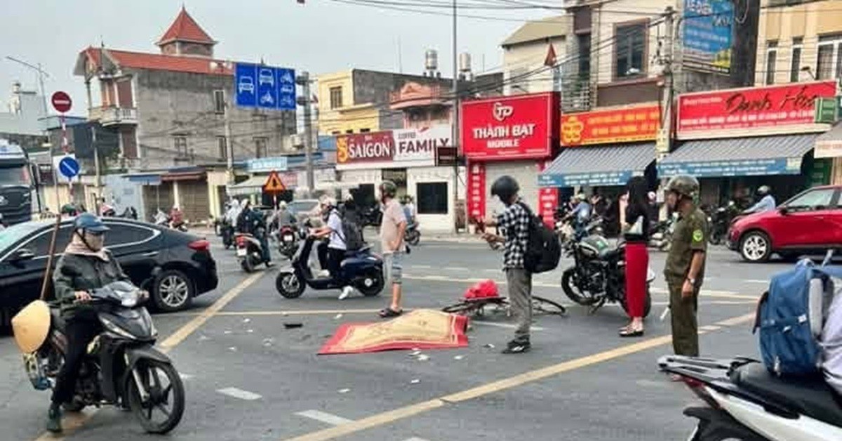 Nữ sinh lớp 11 tử vong thương tâm sau va chạm với xe tải